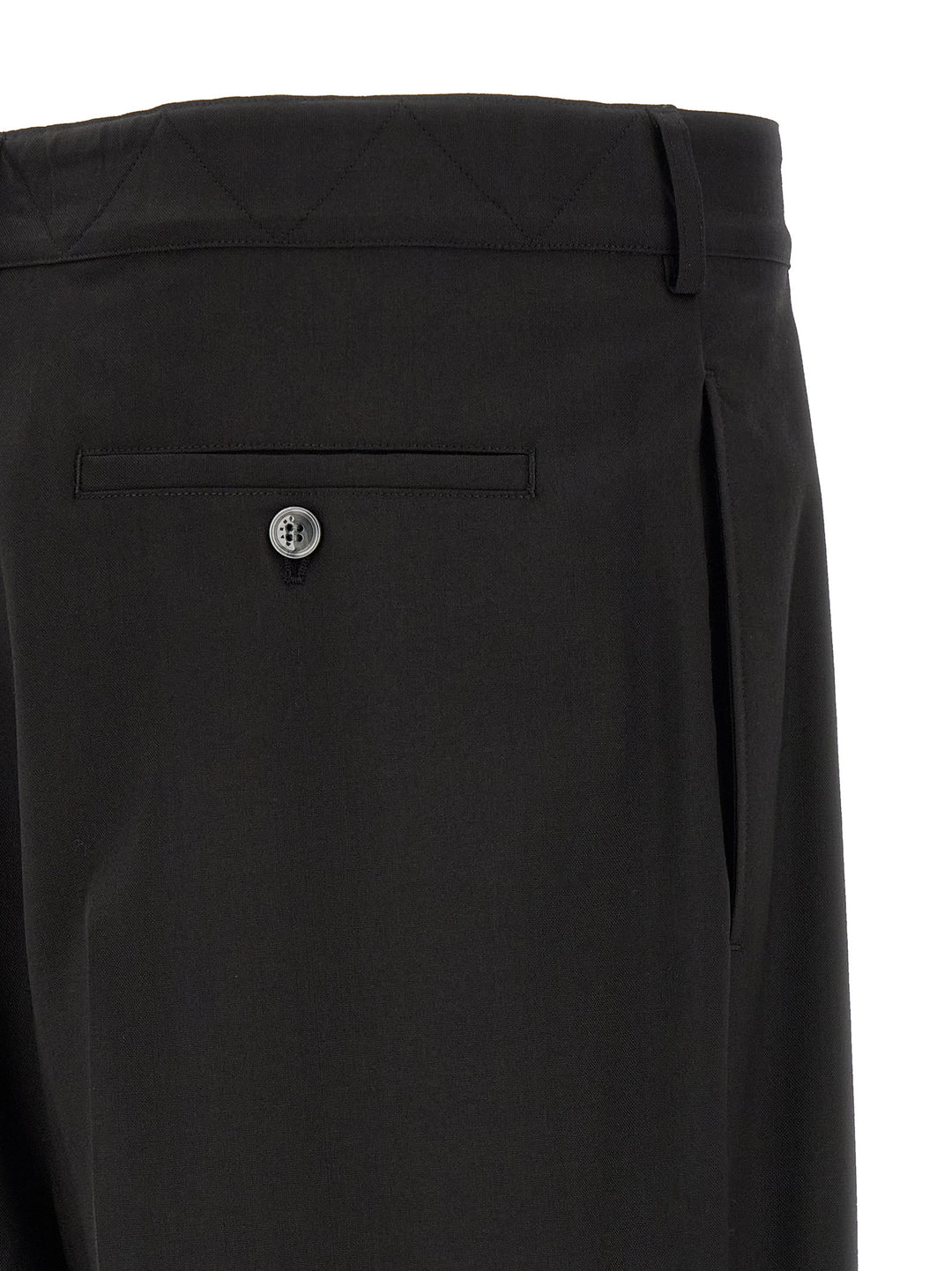 Marni Cool Wool Pantaloni - Nero | 9626fd8dc94a0062ad2e23e1192b214ade4344e4