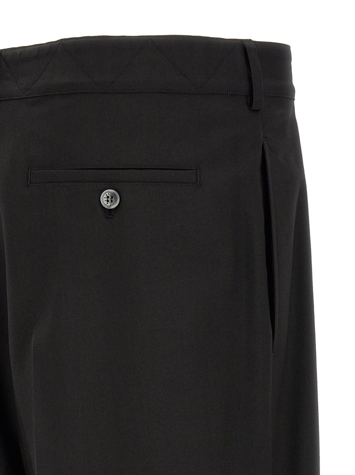 Marni Cool Wool Pantaloni - Nero | 9626fd8dc94a0062ad2e23e1192b214ade4344e4