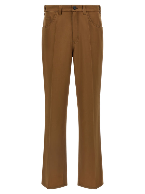 Five-Pocket Pantaloni Marrone