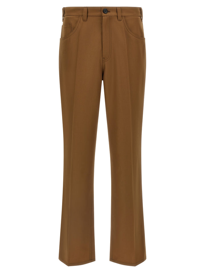 Marni Five-Pocket Pantaloni - Marrone | d27bf34a546c5d70eeb5ac3440aee92e3826ba3d