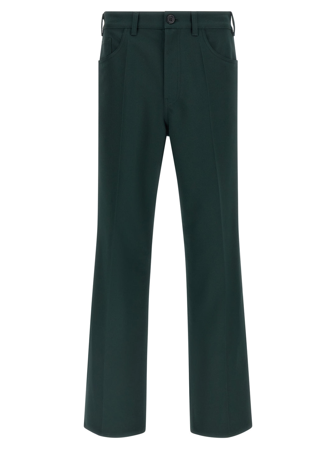 Marni Technical Twill Pantaloni - Verde | c873c0b937b4eedf66f7295308f77810413b10ab