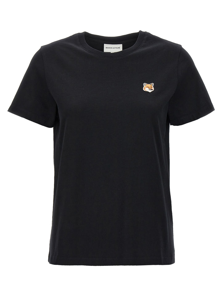 Maison Kitsune Fox Head T shirt - Nero | 9b99d302400ea4b593bfcfbfadc4b12a5fb5a402