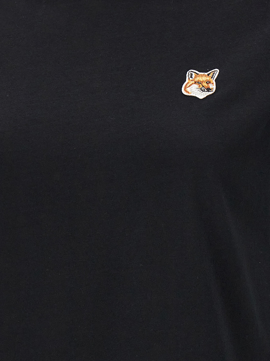 Maison Kitsune Fox Head T shirt - Nero | 632b8952e0928d8125f4648cd306324f77bbe947