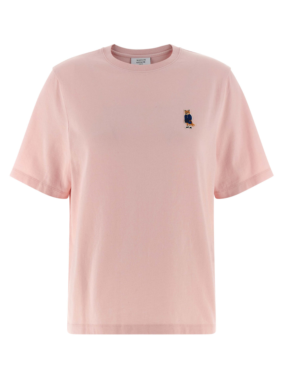 Maison Kitsune Dressed Fox T shirt - Rosa | a7b82b0907140d1368513913b3c8e7e61978b544
