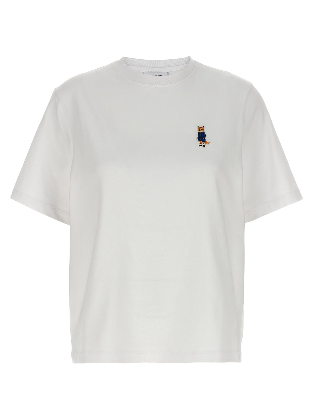 Maison Kitsune Dressed Fox T shirt - Bianco | 6b6deb37223cfc59c638a5477a001c165ff3532a