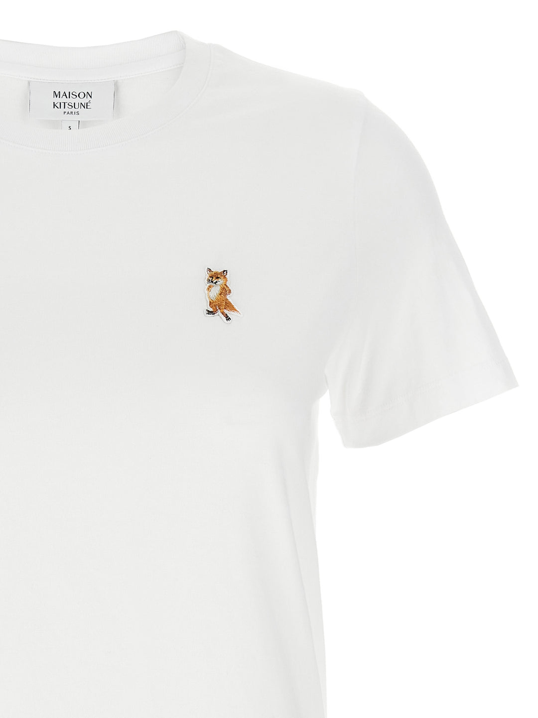 Maison Kitsune Lady Fox T shirt - Bianco | abd27402eef194791b2d10e3db02d4dc263d4cbc
