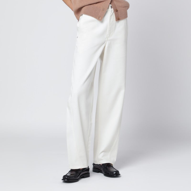 Maison Kitsuné Pantaloni - Bianco | 653e8a9e3fe996f692f062eb91387044e330df5b