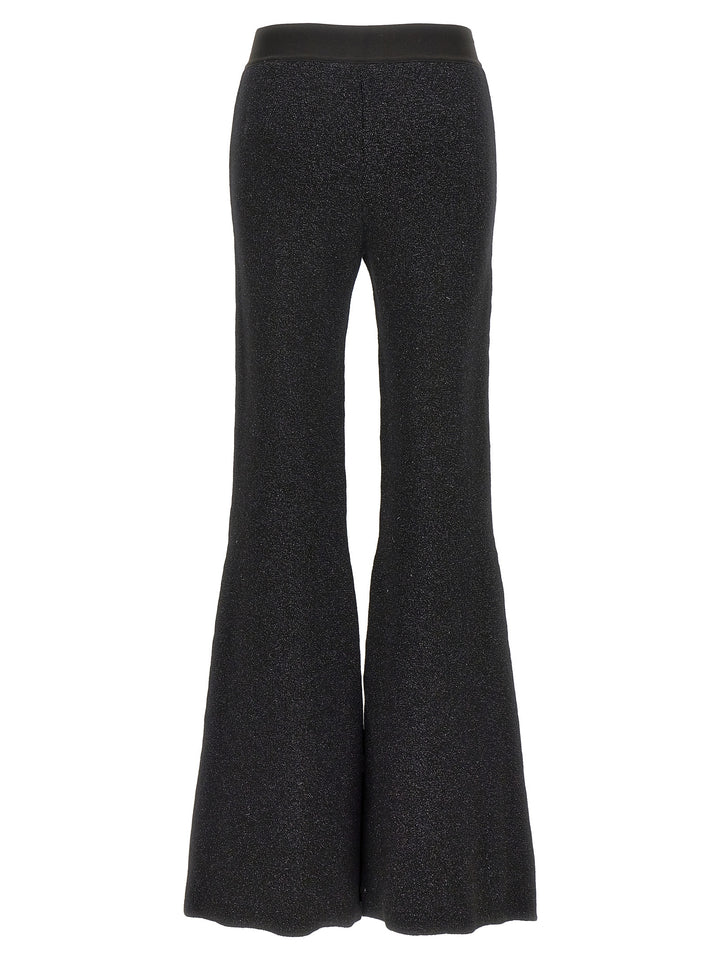 Palm Angels Logo Tape Pantaloni - Nero | 09963ec2a3a4b5e7460563702929e45b5f446eb8