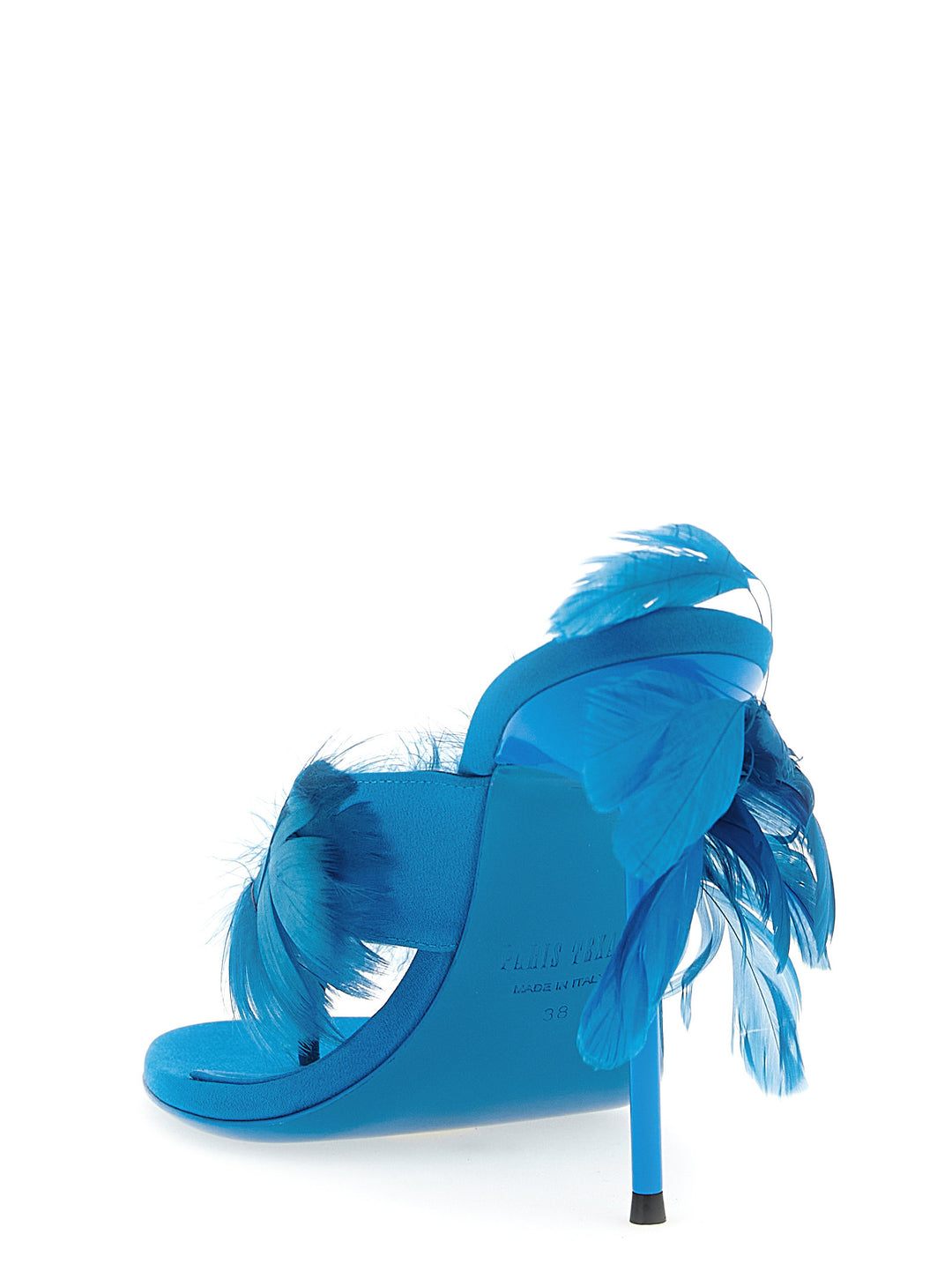 Paris Texas Lidia Feather Thong Sandali - Blu | 38090eb5f6d36ac07e716424cc19da2caeaaabb4