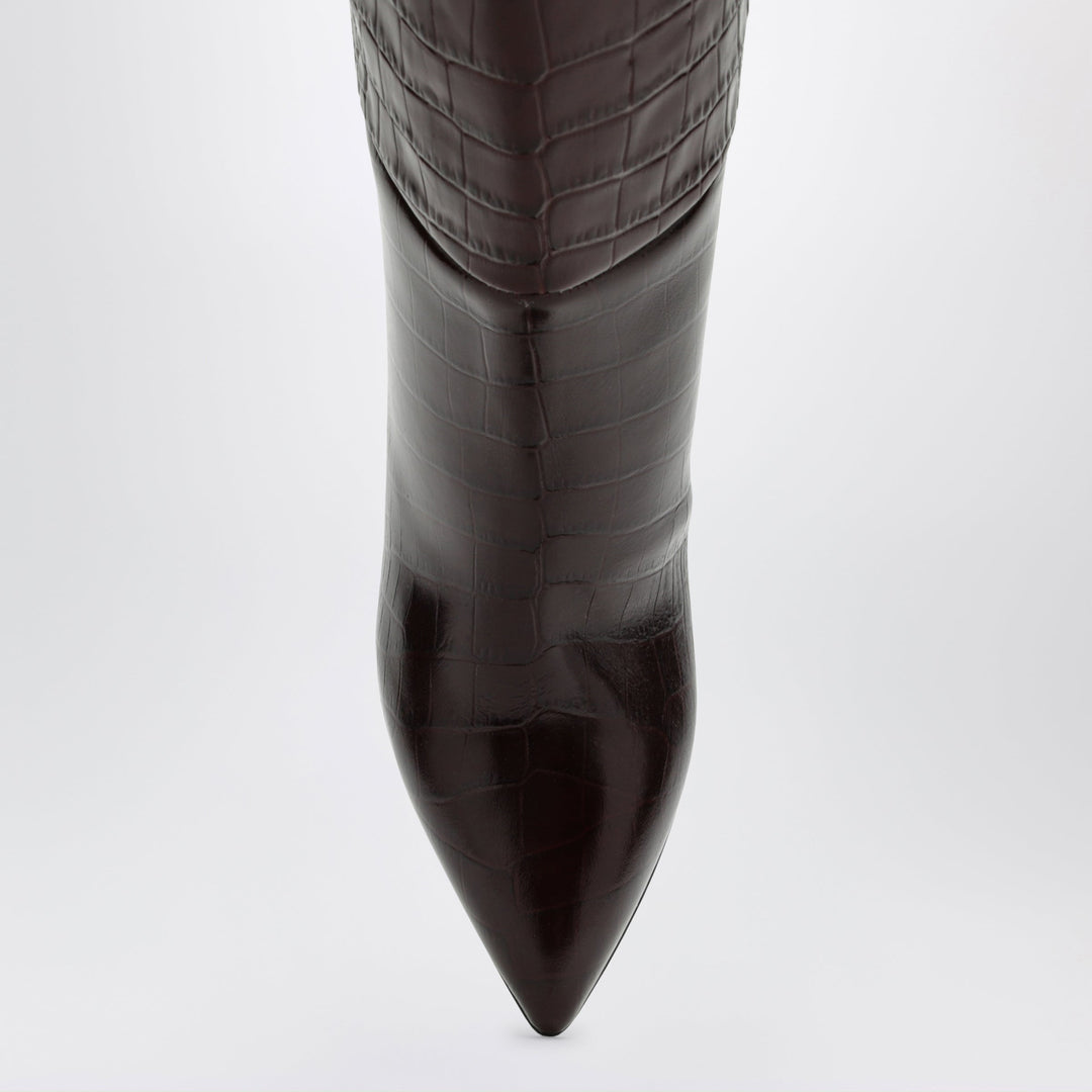 Paris Texas Botín Stiletto 85 De Piel Roja