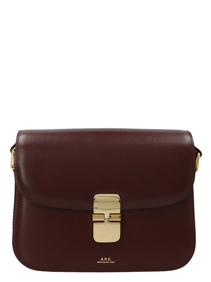 A.P.C. Grace Small Borse a Tracolla - Bordeaux | be0132962315cfe53332da6ff2e89b021d2d57a3