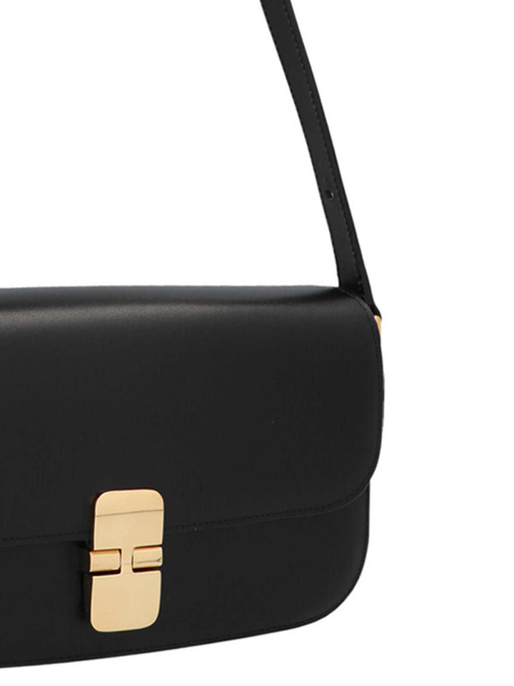A.P.C. Grace Baguette Borse a Spalla e Tracolla - Nero | 623dae797c38586bf602d02eeea0a58312ab9acd