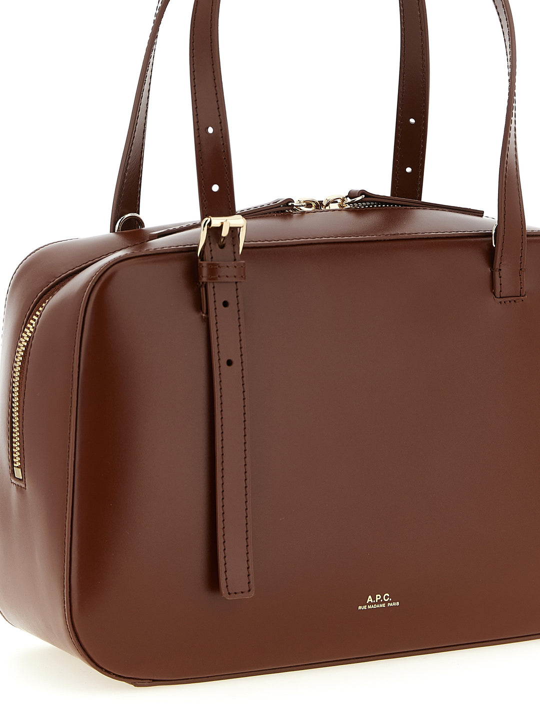 A.P.C. Virginie Box Borse a Mano - Marrone | bf30ef6eff73db2bf7be51549e1ea25e5b646900