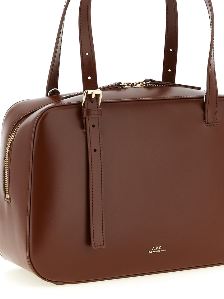 A.P.C. Virginie Box Borse a Mano - Marrone | bf30ef6eff73db2bf7be51549e1ea25e5b646900