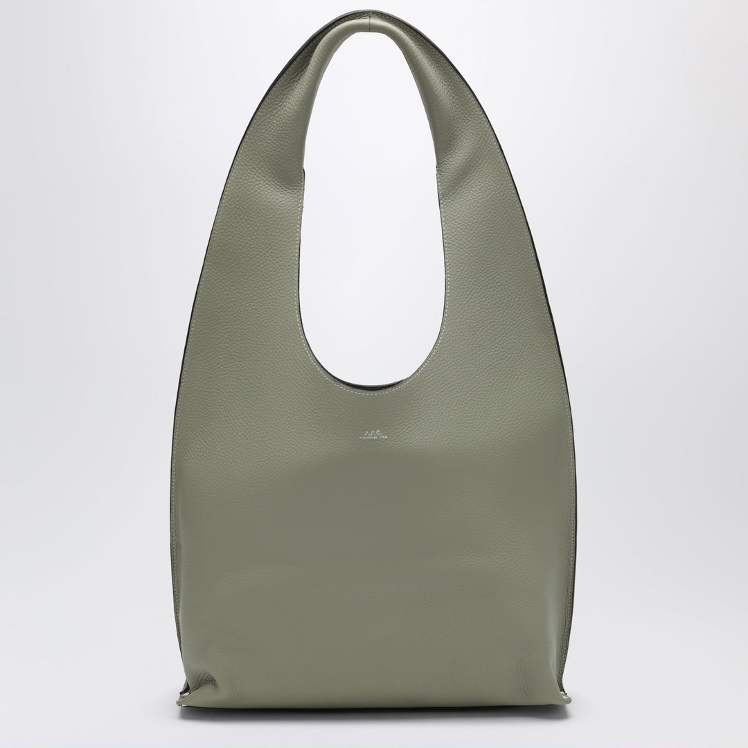 A.P.C. Sac Neige Clou Vert Pastel En Cuir