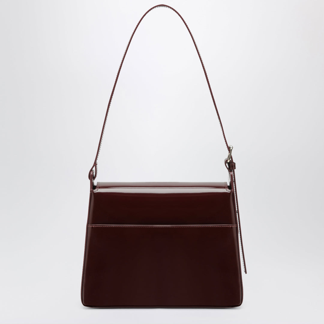 A.P.C. Virginie Burgundy Leather Bag