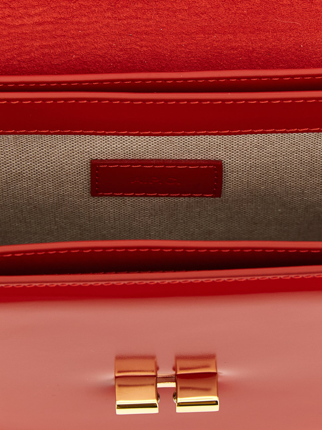 A.P.C. Grace Borse a Tracolla - Rosso | ae48e8e39fe89a477c53269e784011c017f274b5
