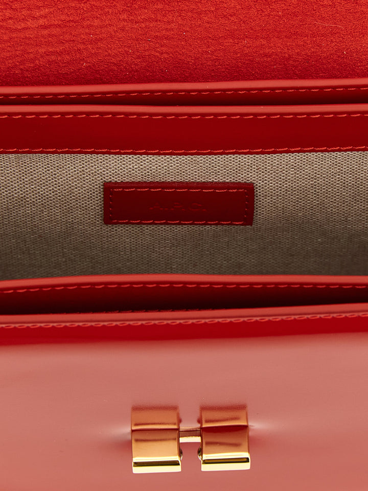 A.P.C. Grace Borse a Tracolla - Rosso | ae48e8e39fe89a477c53269e784011c017f274b5