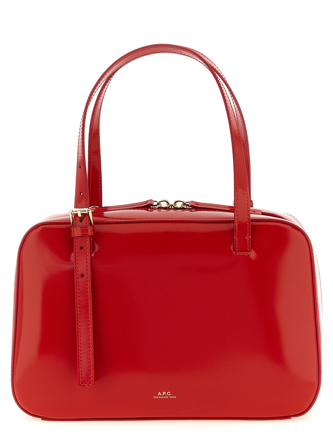 A.P.C. Virginie Box Borse a Mano - Rosso | f89bb809bf741419887b1926ff04764c60b56413