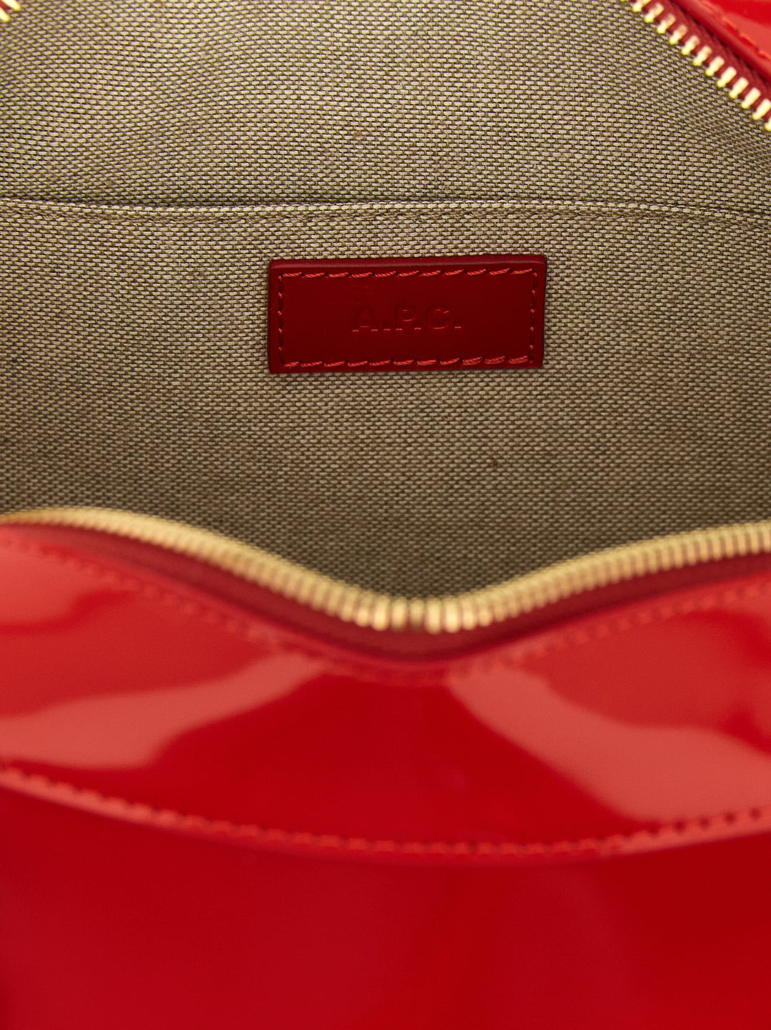 A.P.C. Virginie Box Borse a Mano - Rosso | b63da5c934bed6c4d151a4e33ab4a97bd01974ee
