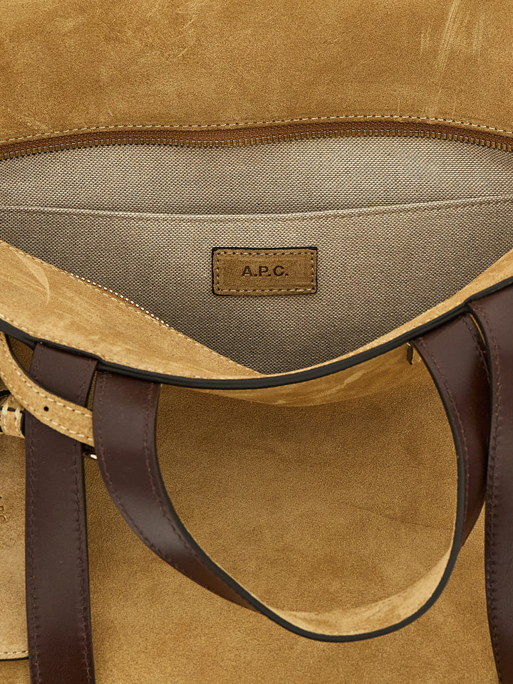 A.P.C. Le Drummer Tote - Marrone | 0338fdd2637581c42e4f61769f1951eccac9f244
