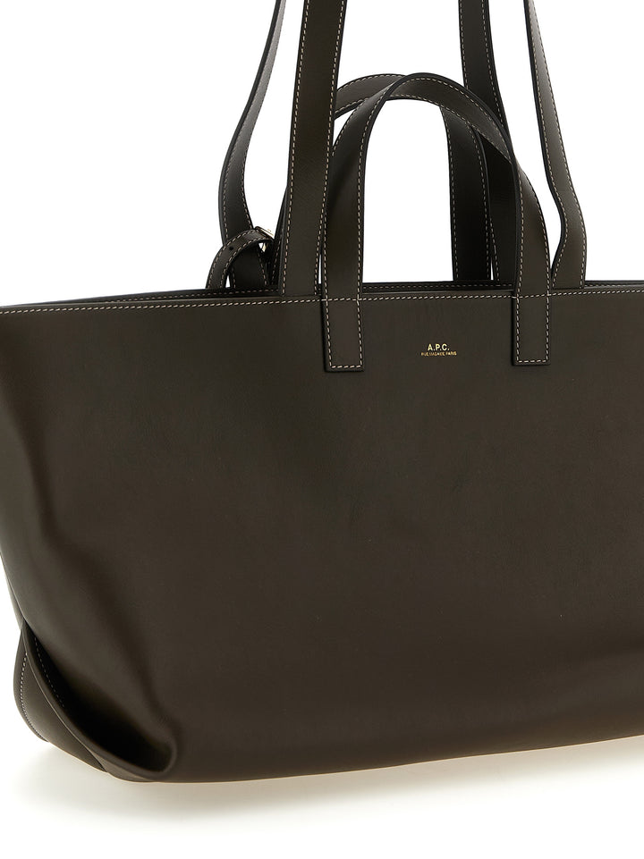 A.P.C. Le Drummer Tote - Marrone | c466d23f4f714cfc05c8afc9d52969984eb10067