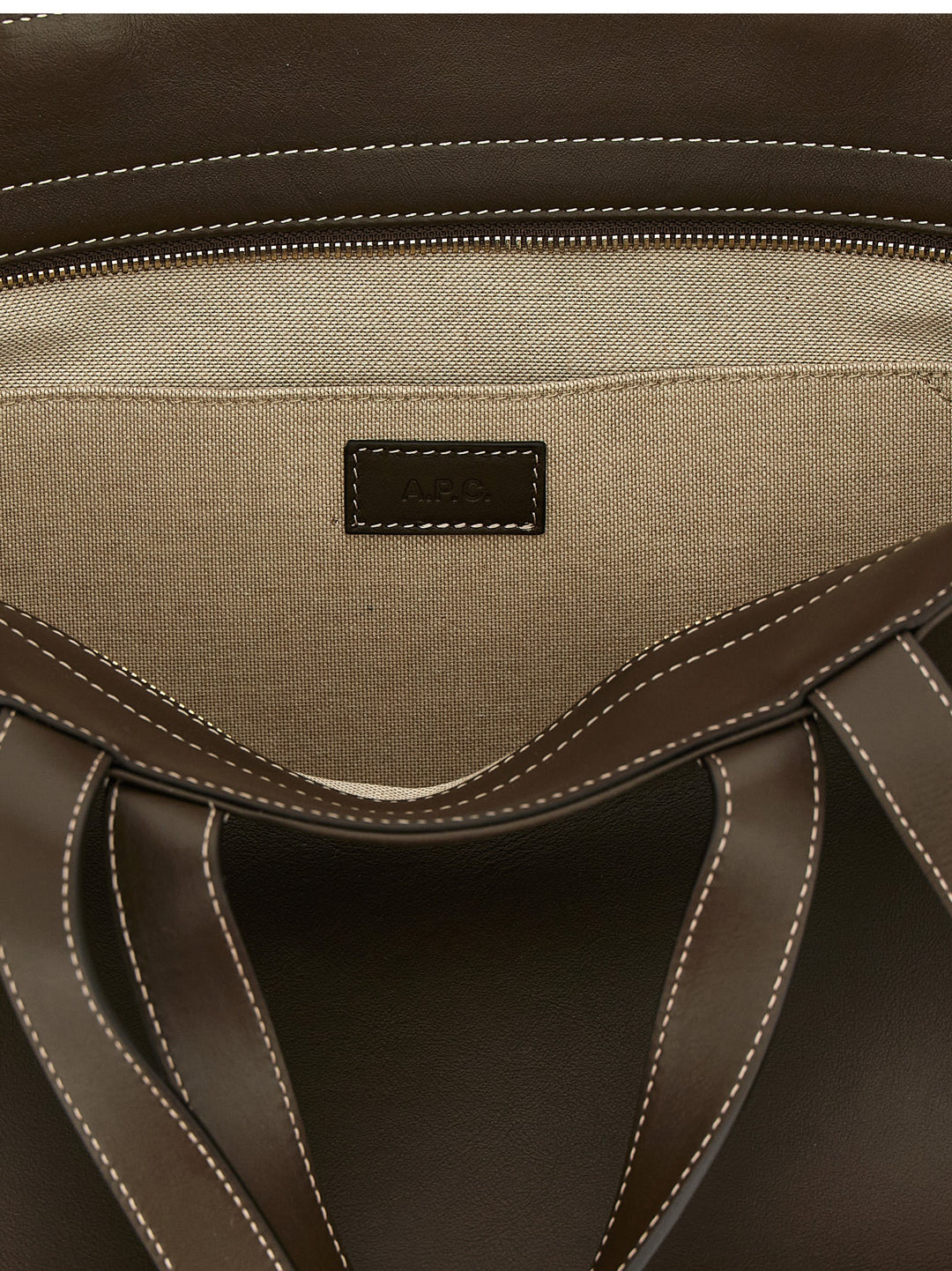 A.P.C. Le Drummer Tote - Marrone | 082da5513a7e679fe1f01a40336a337130d4b54a