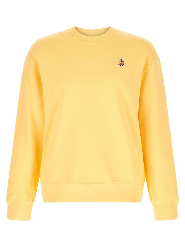 Maison Kitsune Dreaming Fox Felpe - Giallo | d79b1da36ffd20e4a406b686800b5b150c61abf5