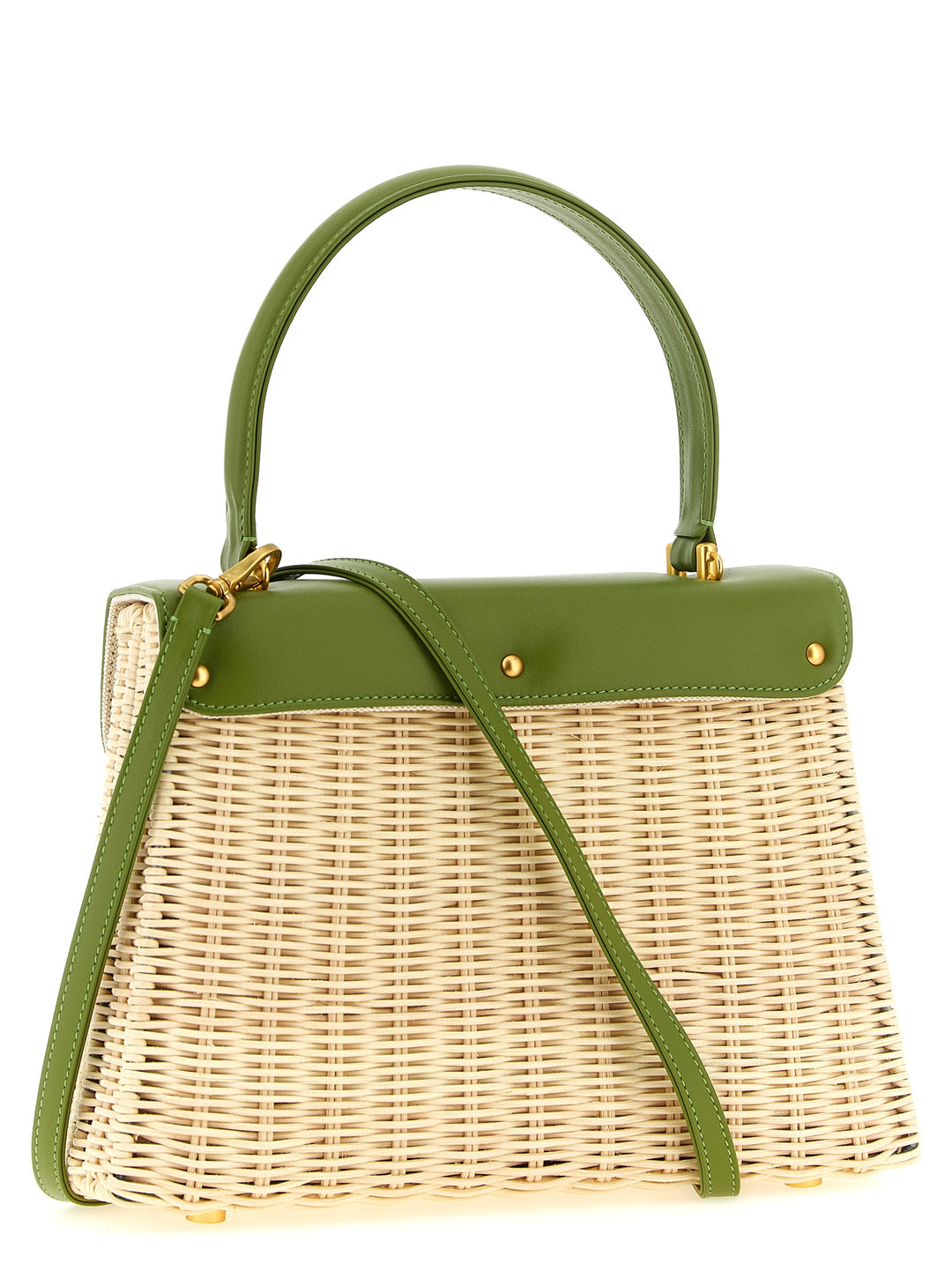 Daniele Amato Queen Rattan Borse a Mano - Verde | ee8ffc1993032e7a7e534a668d7445aff9339e5c