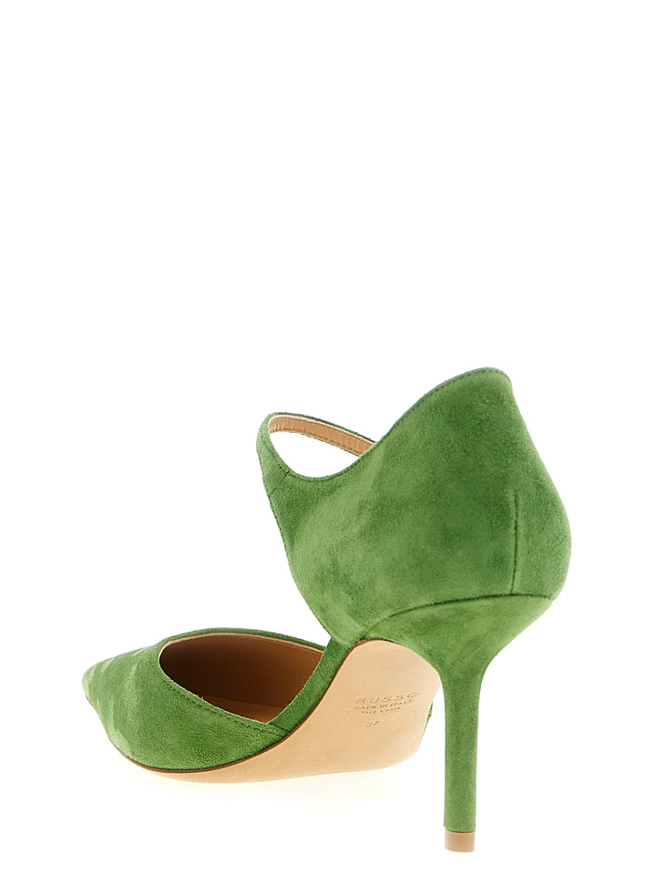 Francesco Russo R1p1005 Decollete - Verde | 58636ece8573f9df550afb03f5dc08da98972c20