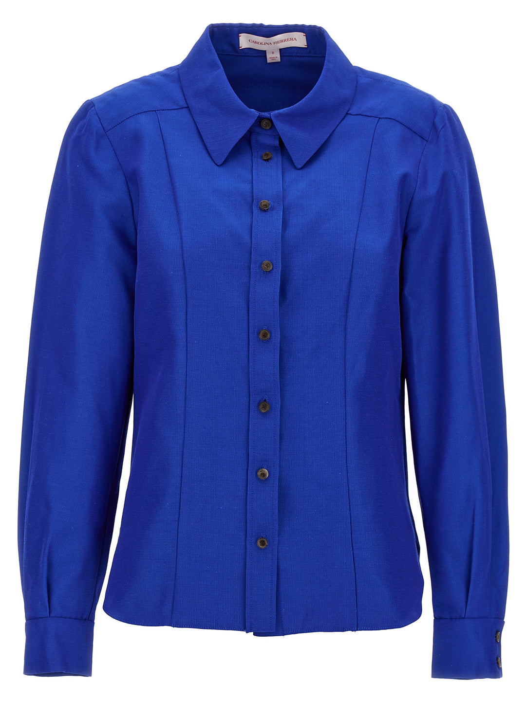 Carolina Herrera Viscose Shirt Camicie - Blu | 7f6510f43ad481977a4d22c73e99c046ce5dc259