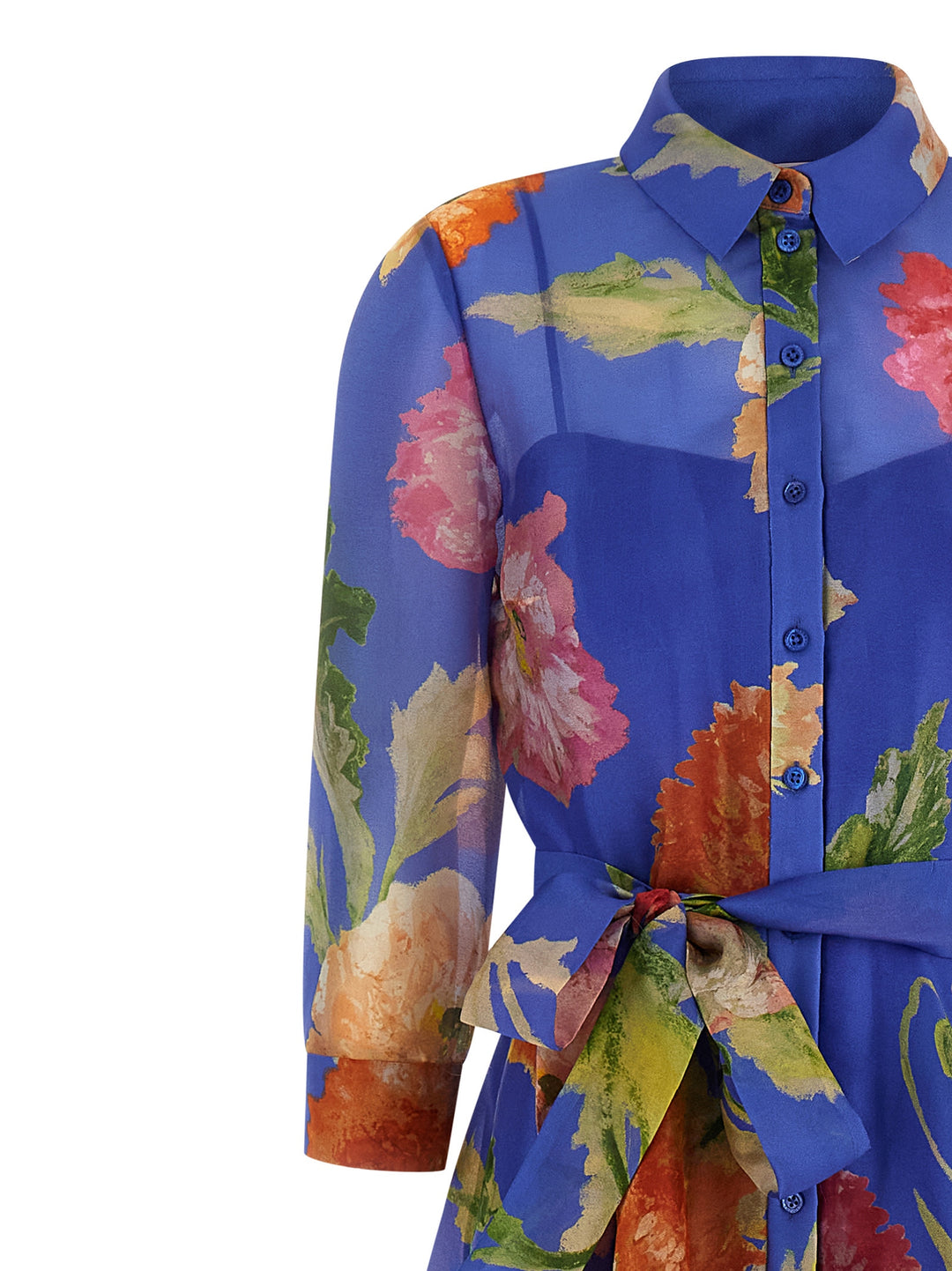 Carolina Herrera Trench Coat Dress Abiti - Blu | 3bbe158d3301fb22fcd1fbe8a2a30d52a79abc1f