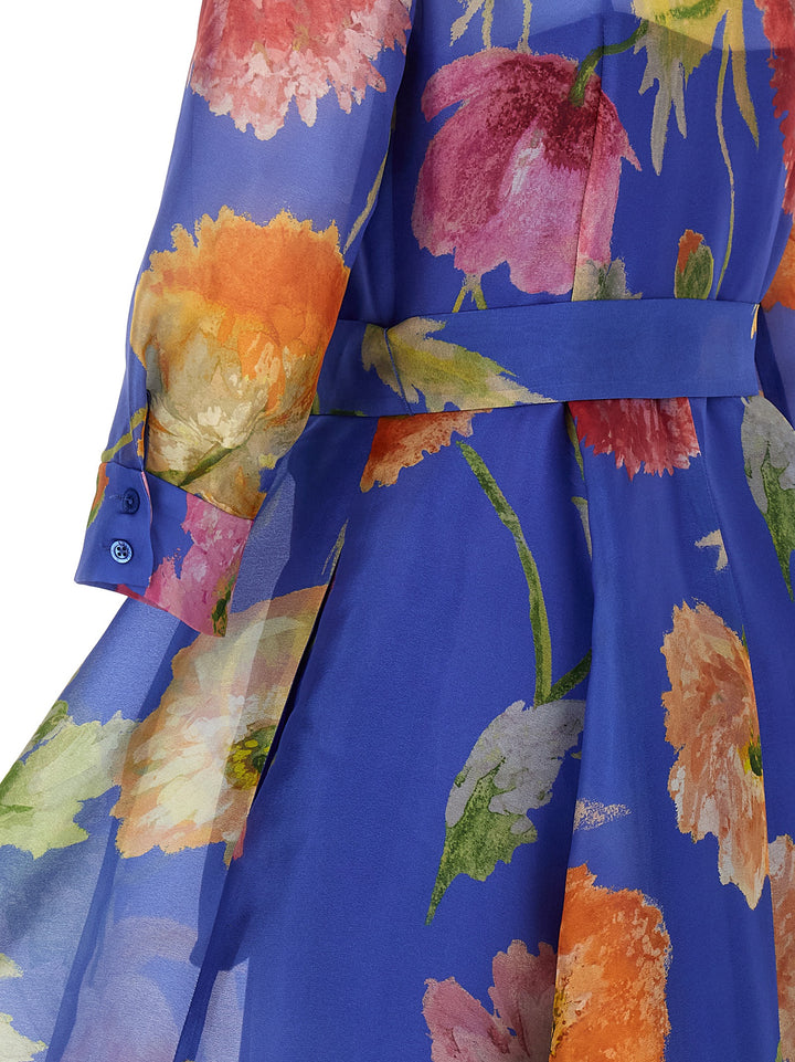Carolina Herrera Trench Coat Dress Abiti - Blu | 142df0850016e1fd032563c4c0adaa0b7d4df1cc