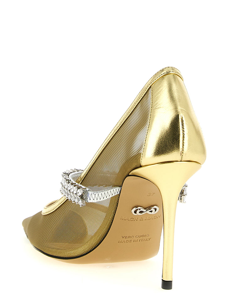 Mach & Mach Lotus Flower Decollete - Oro | 086f5bb9d64d86ba4e9d780436f8b3042426b1f7
