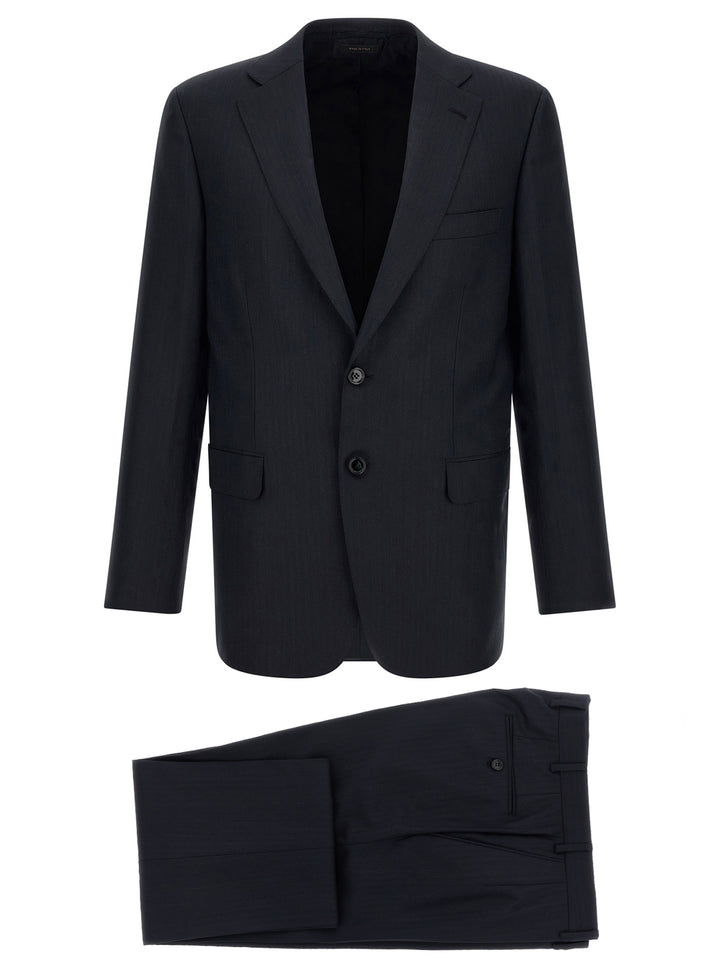 Brioni Brunico Suits - Blu | 0155f6798c82fa6e3893738594c41600d0512b65