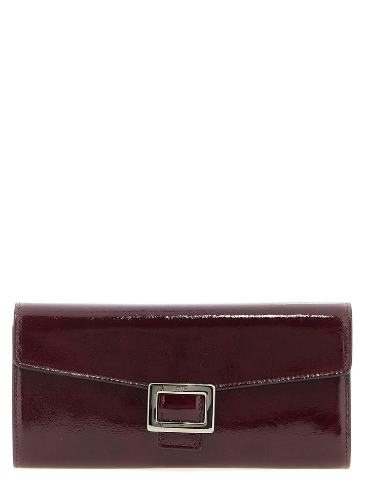 Roger Vivier Belle Vivier Portafogli - Bordeaux | 880dce57e9b576f5bdfe1d097b96ab6ed4ec38a8