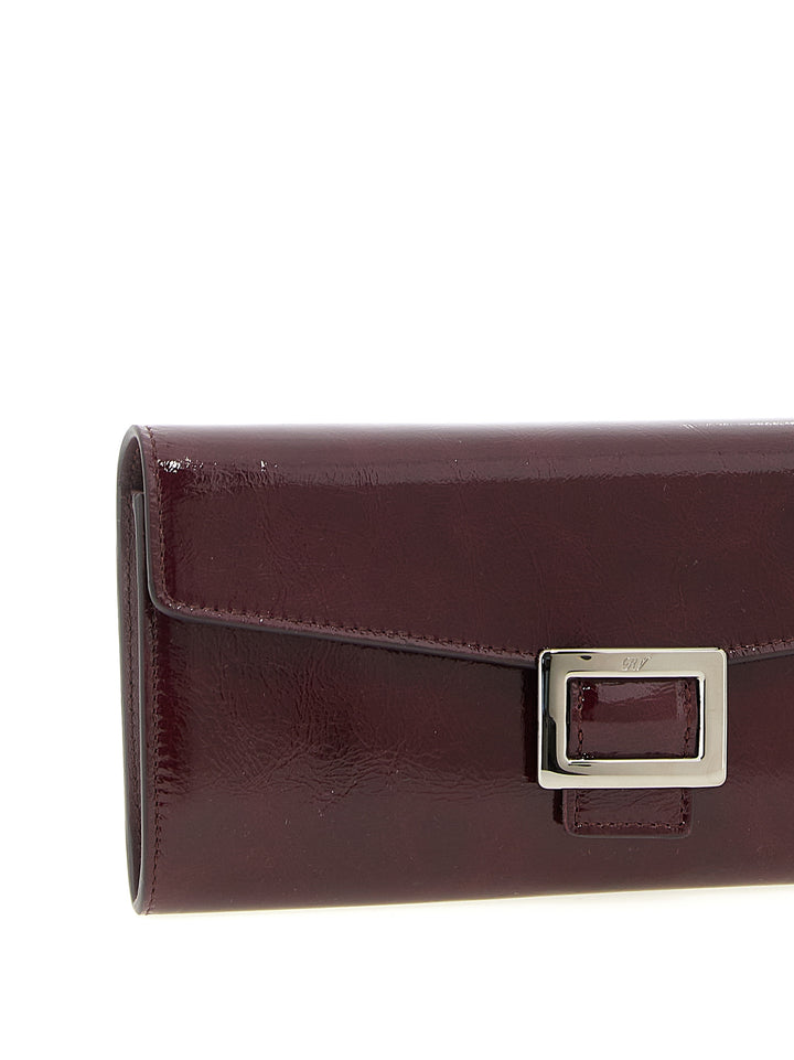 Roger Vivier Belle Vivier Portafogli - Bordeaux | 8b3ce1cfa45353130f70dbe2d1a280c1f9580201