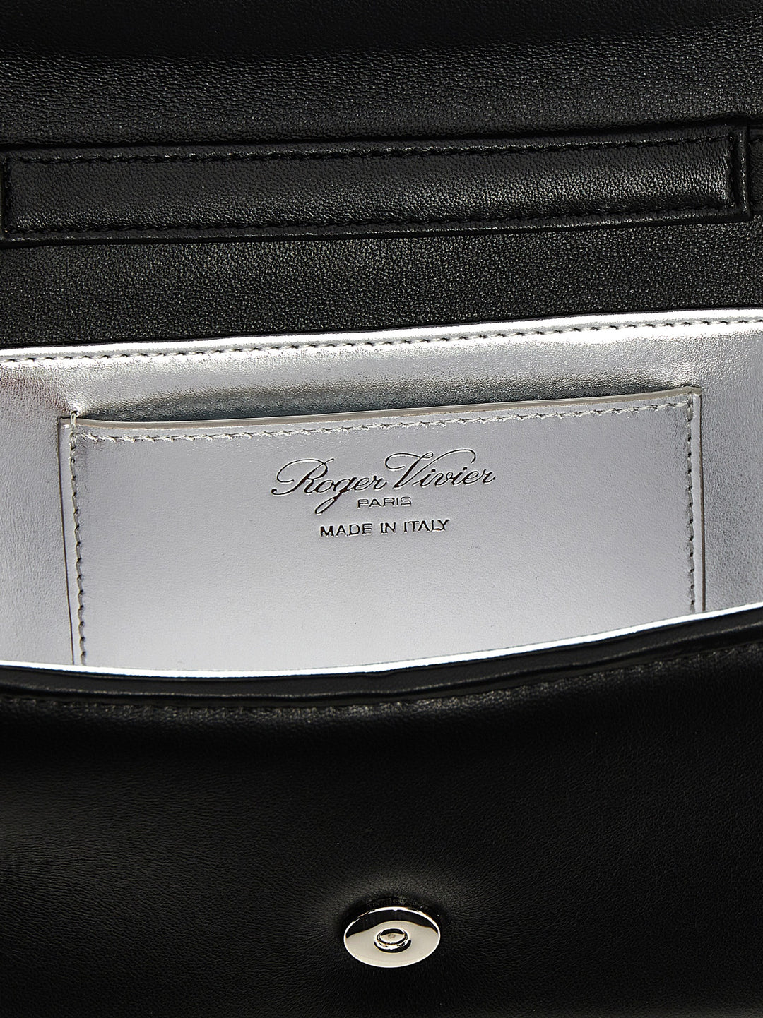 Roger Vivier Pilgrim Micro Borse a Mano - Nero | 55f83801d6caf0e6c1831d4744f7e376106b2b18