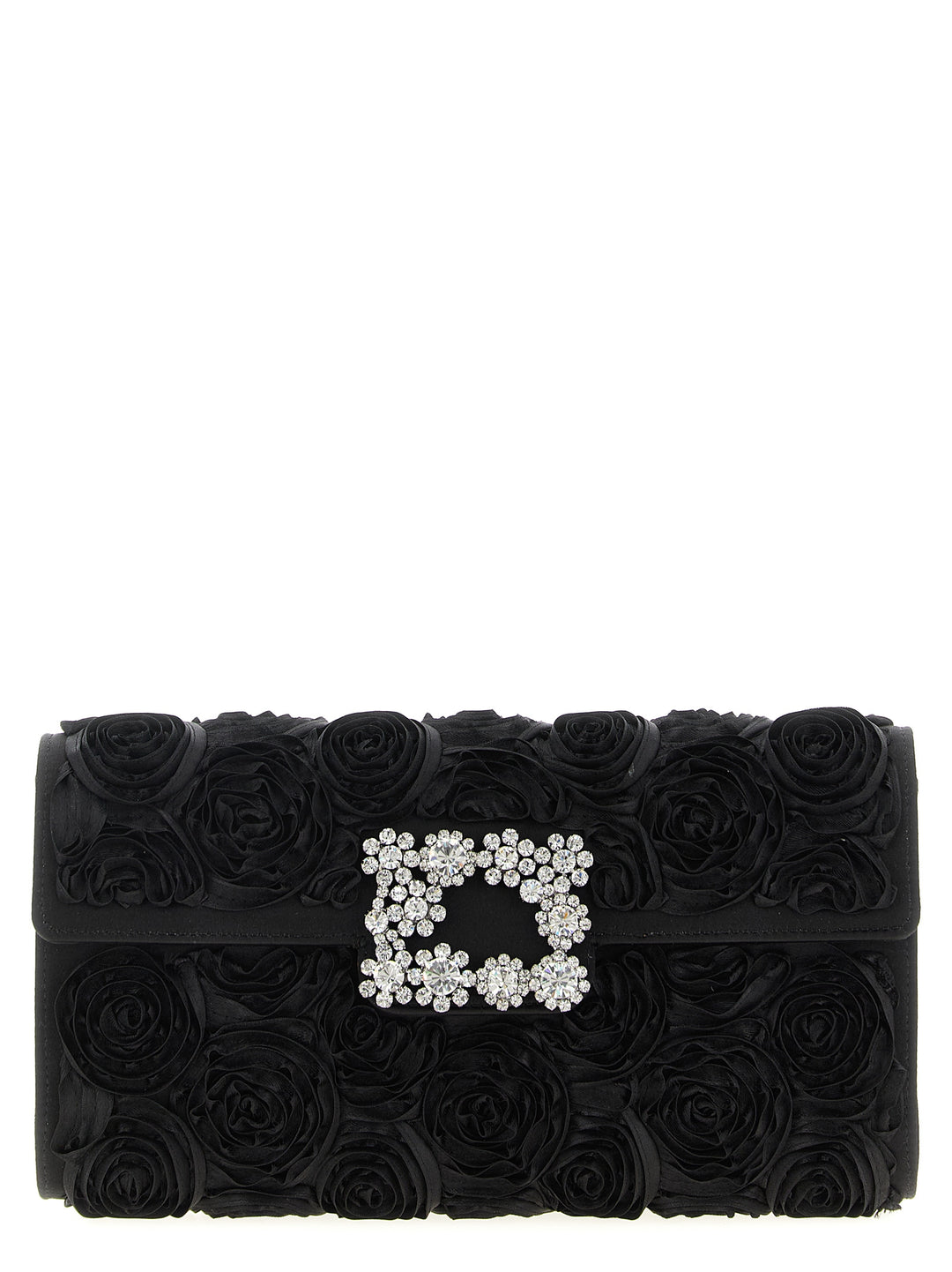 Roger Vivier Efflorescence Clutch - Nero | 6593a38b69ec8ef524e98c4802b3c8eedbe01d7e