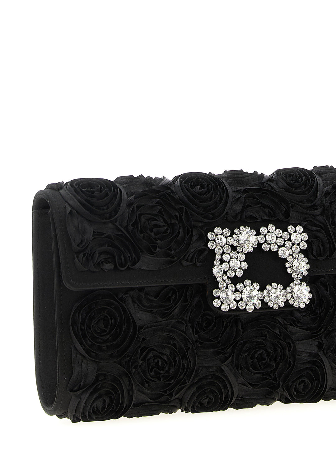 Roger Vivier Efflorescence Clutch - Nero | 9c04596246206c56467c5164d82a5a1cba40b2c5
