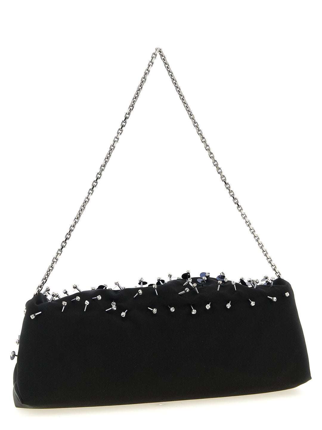 Roger Vivier Efflorescence Clutch - Nero | 8e0425863a8c6e6a74d5a144f441fc8ee2f56732