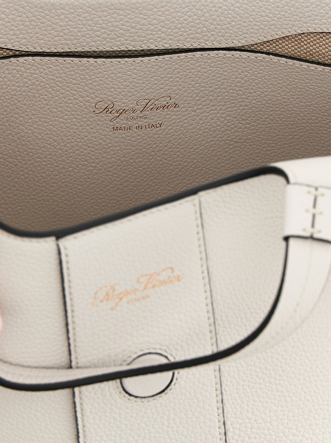 Roger Vivier Belle Vivier Tote - Grigio | 2ebf39412bf59c938d70a09d901ed51dca360f95