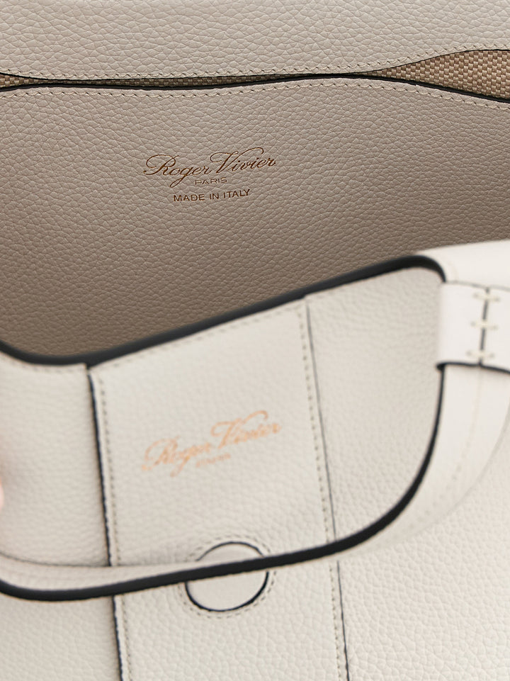 Roger Vivier Belle Vivier Tote - Grigio | 2ebf39412bf59c938d70a09d901ed51dca360f95