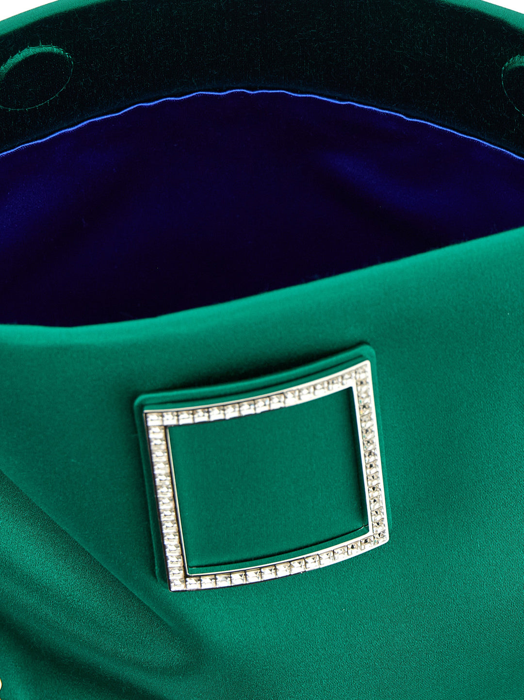 Roger Vivier Trompette Clutch - Verde | 75d1b43e5d72e1f3d3e3f890a3effcb768e4c1f8