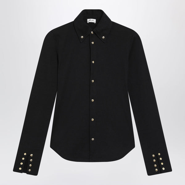 Black Cotton Shirt