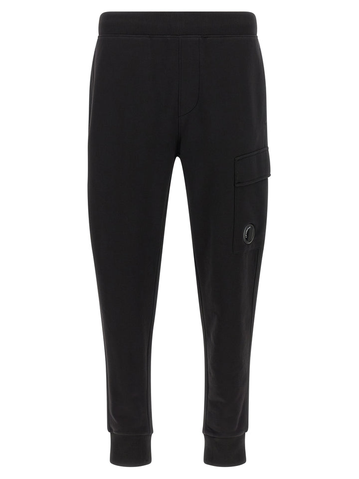 C.P. Company Diagonal Raised Fleece Felpe - Nero | 75ce150a3d5bba0d98f5c7d5ce8489eec459e146