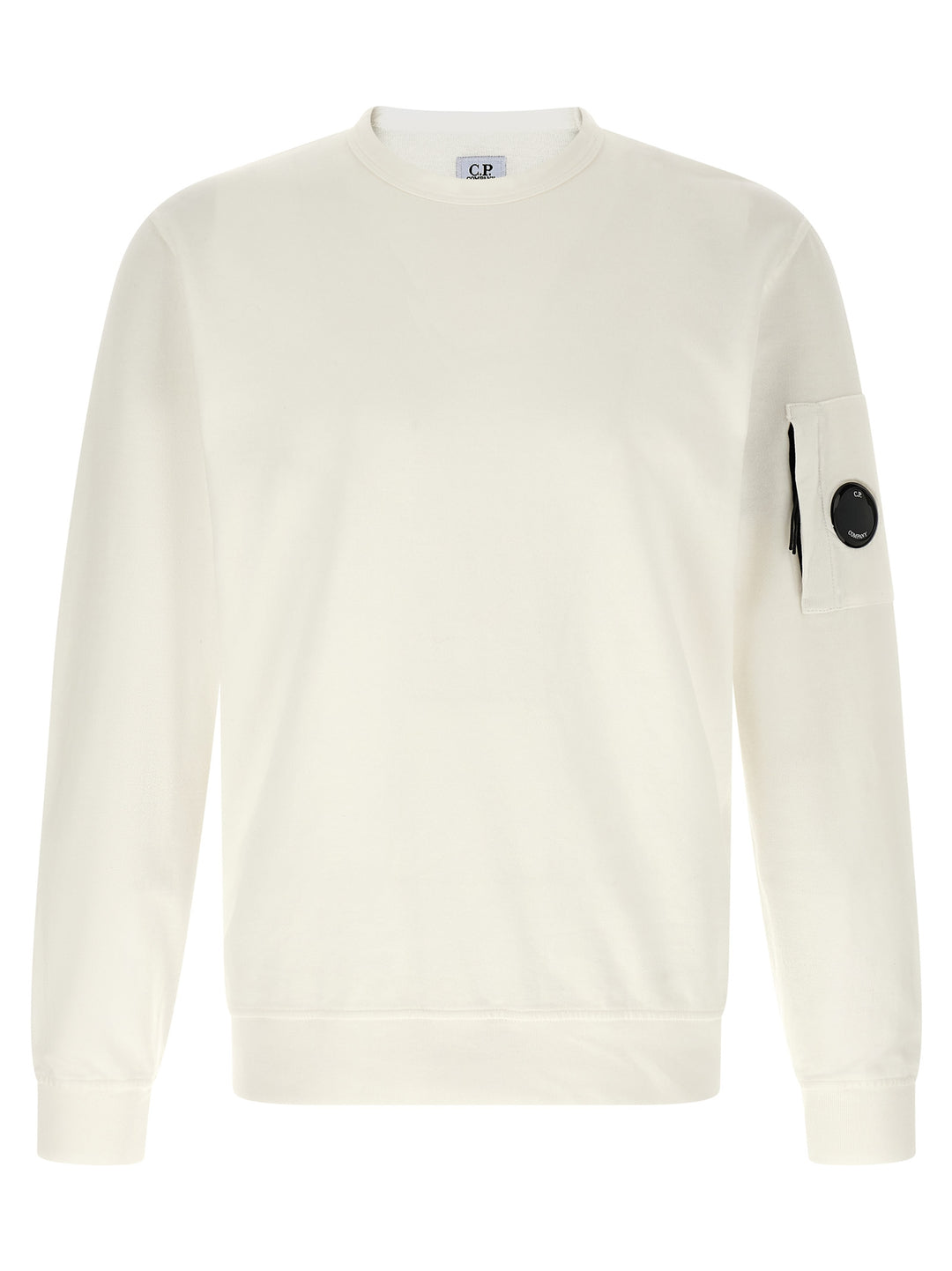 C.P. Company Fleece Felpe - Bianco | c291e7a6d90e2652c2b846c88ddddb9b785c7384