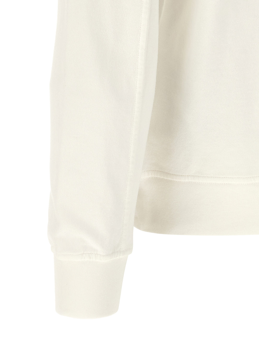 C.P. Company Fleece Felpe - Bianco | 8082b04238318c1c1a63f1380268b17e38ef8bb6