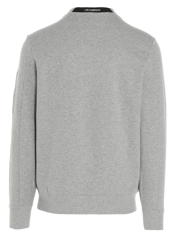 C.P. Company Diagonal Raised Felpe - Grigio | e6f036067a956b1a846ab97f35620d366e77d029