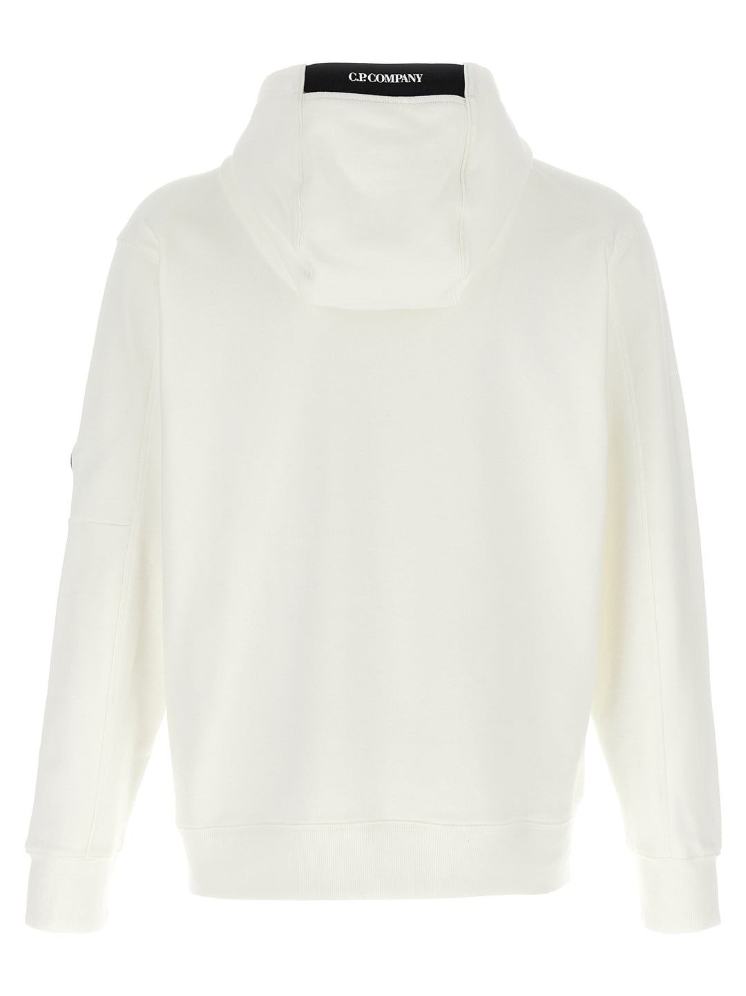 C.P. Company Diagonal Raised Felpe - Bianco | 47bab9cfaf989c8a25f10aa60e1d801e68144733